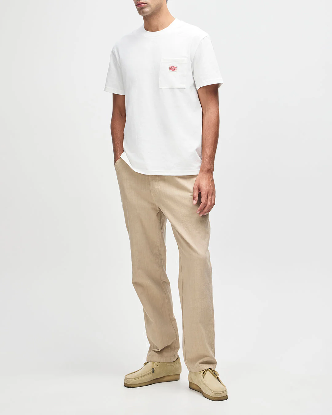 Parts & Service Pocket Tee - Vintage White - Image 5