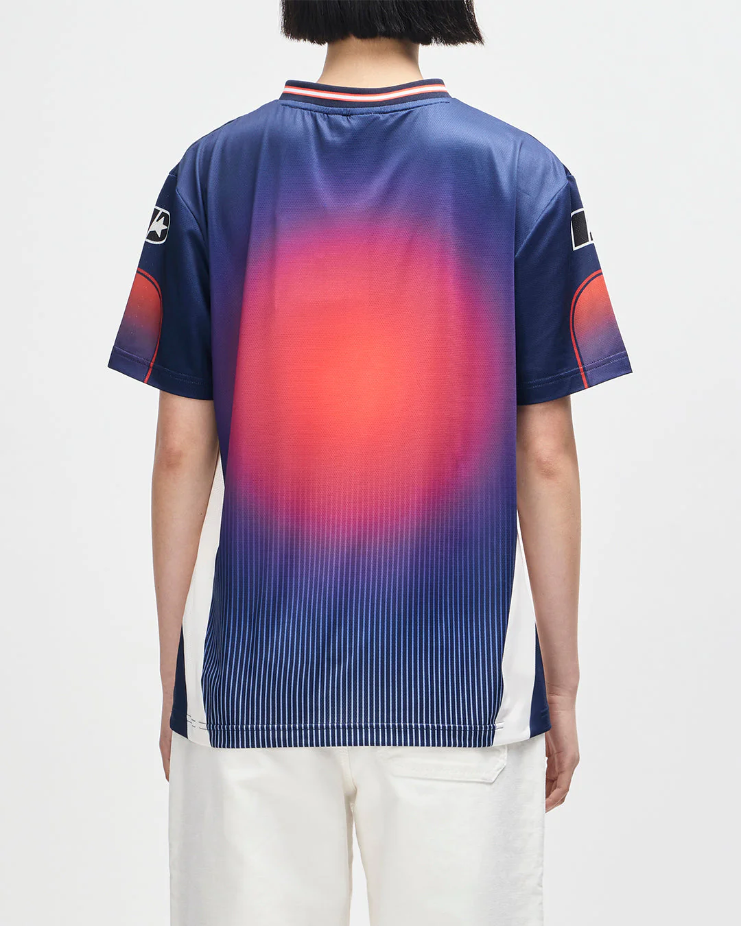 Peak Moto Tee - Oceana Flame - Image 2