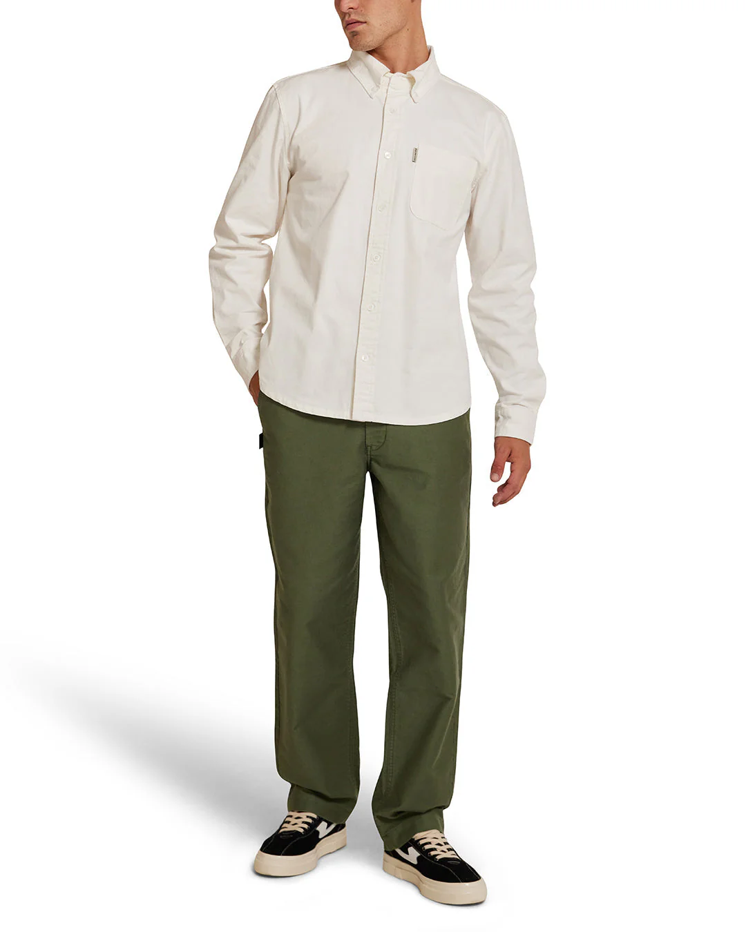 Phoenix Bd Chambray Shirt - Dirty White - Image 3