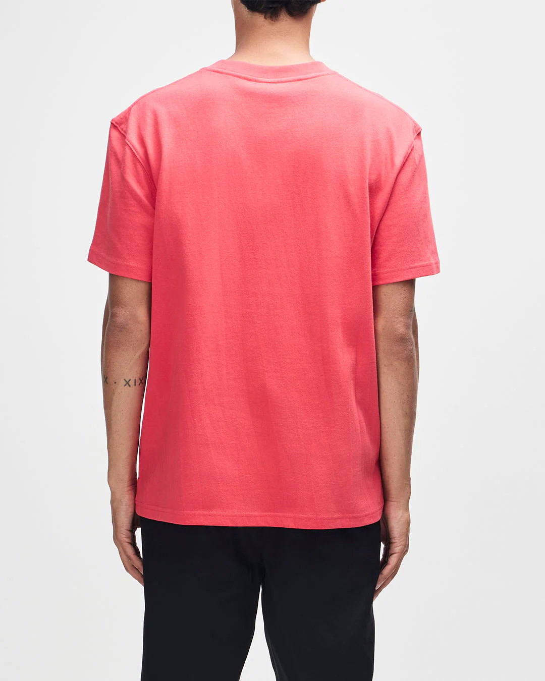 Pill Logo Tee - Melon Red - Image 2