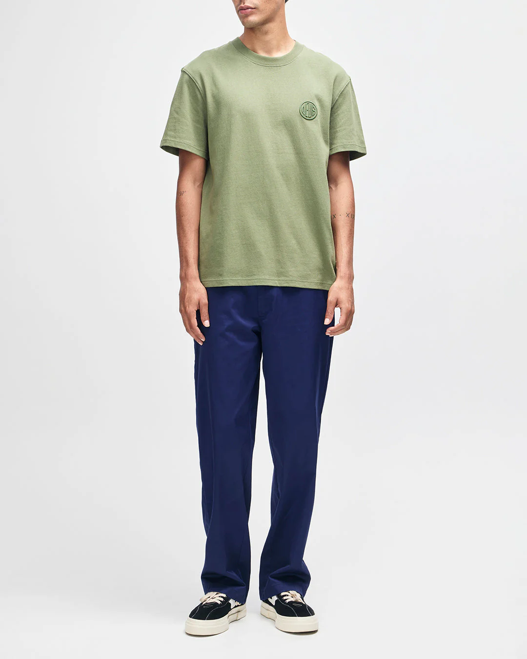 Pill Logo Tee - Pine Green - Image 5