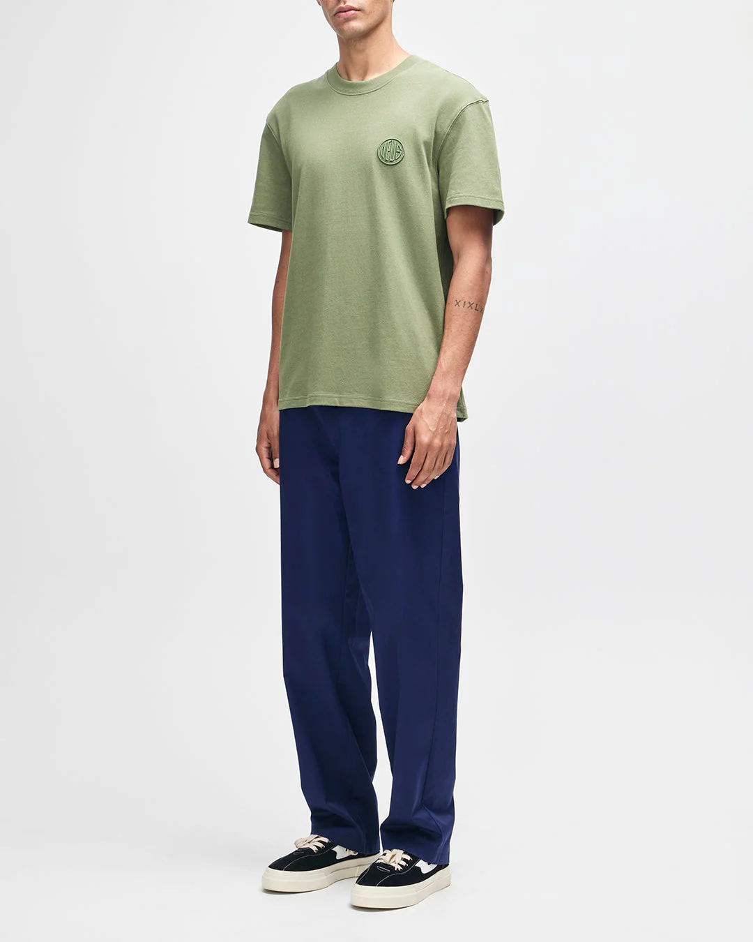 Pill Logo Tee - Pine Green - Image 7