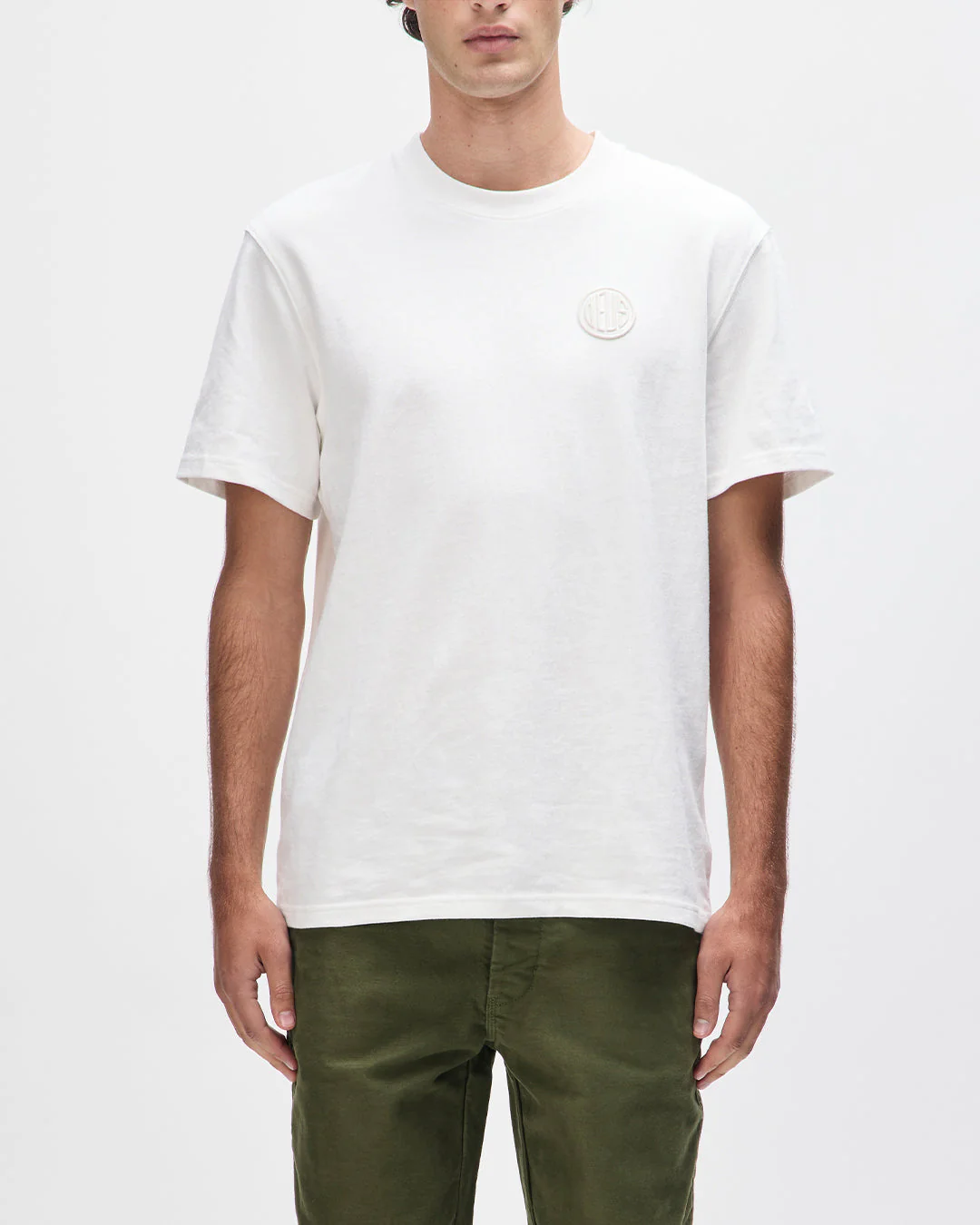 Pill Logo Tee - Vintage White