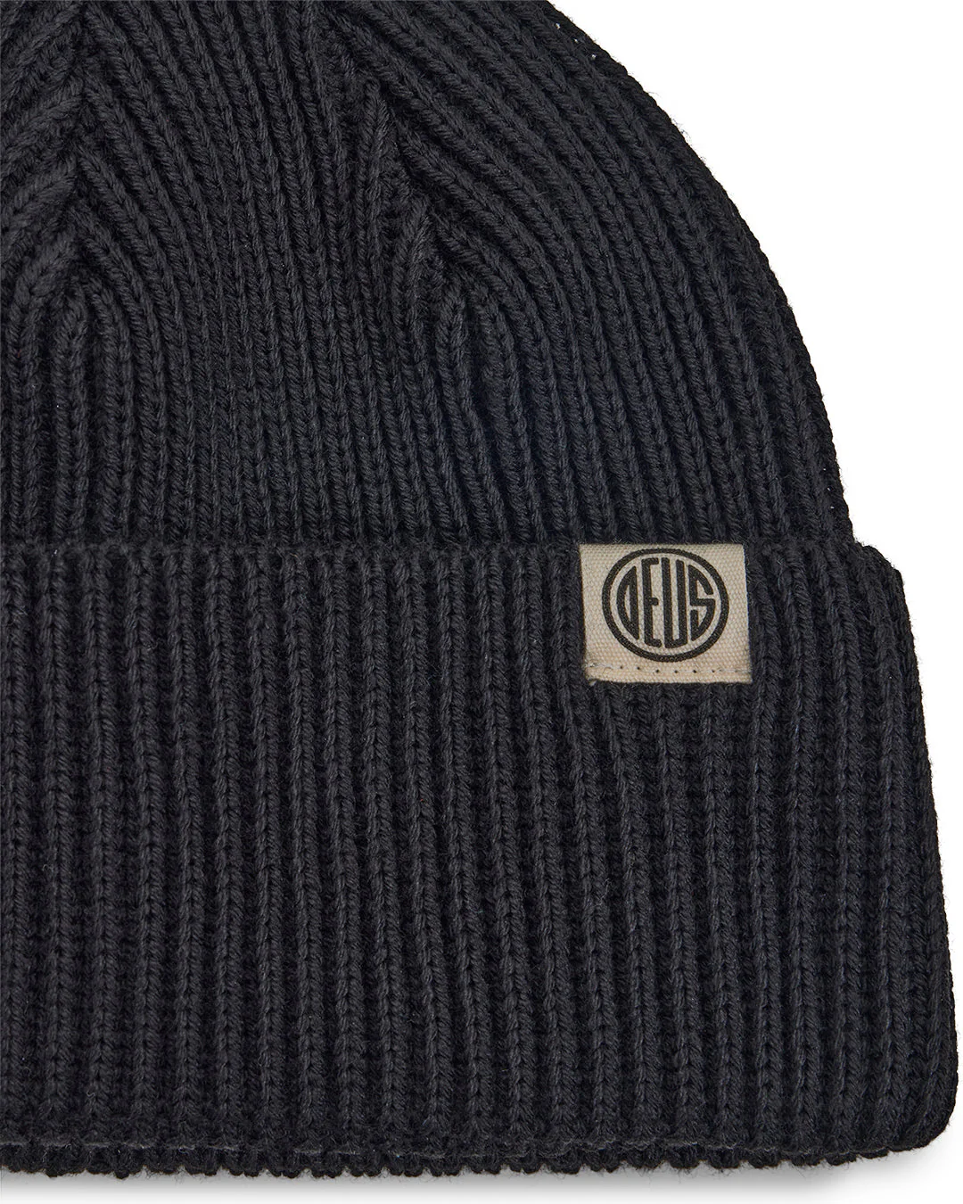 Pill Merino Beanie - Black - Image 3