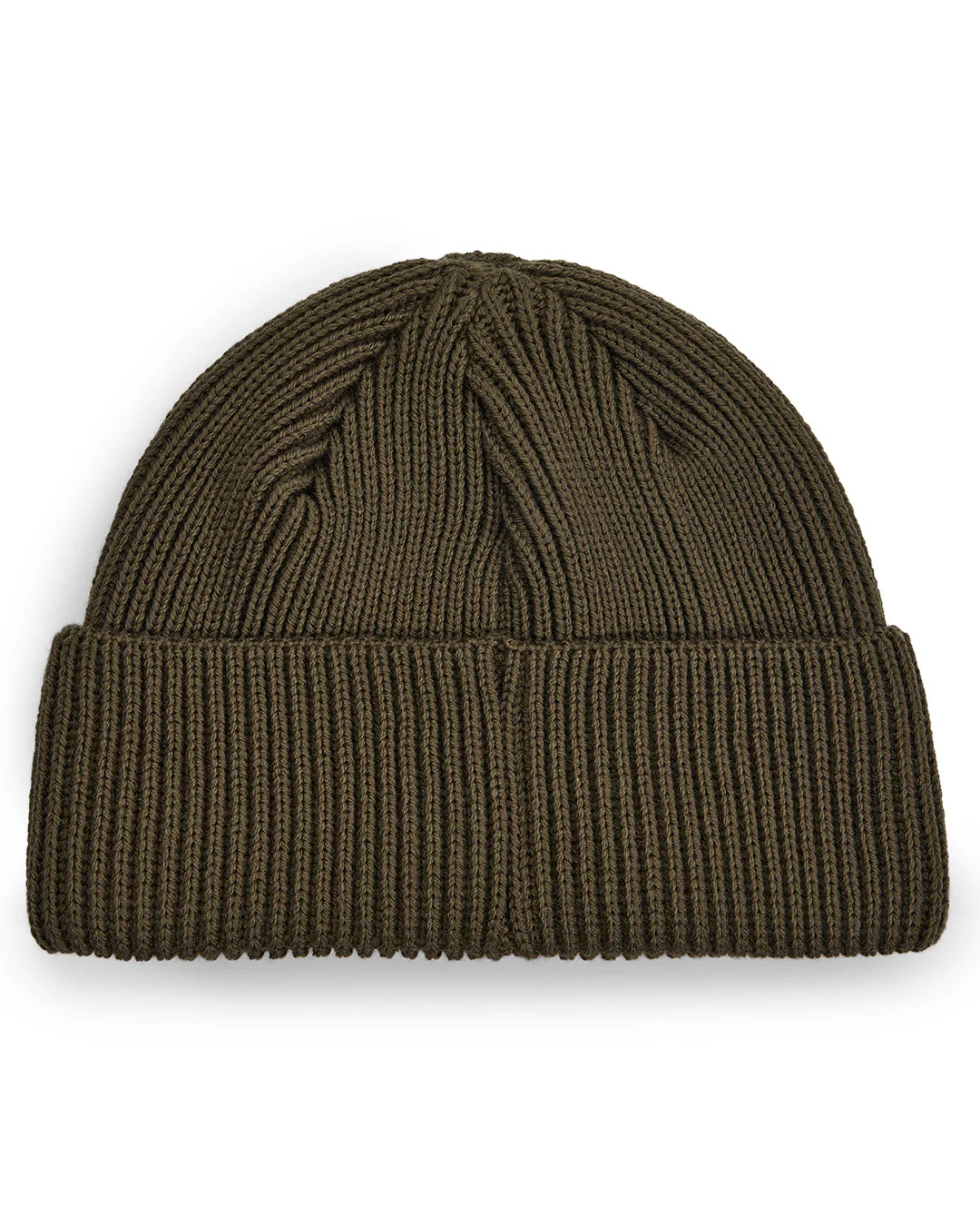 Pill Merino Beanie - Dark Olive - Image 2