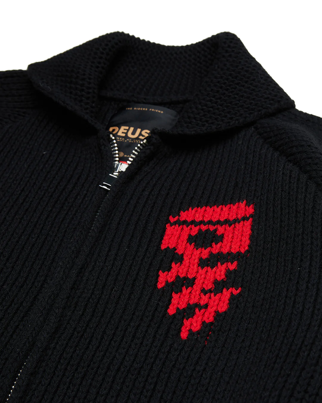 Piston Shawl Cardigan - Black - Image 5