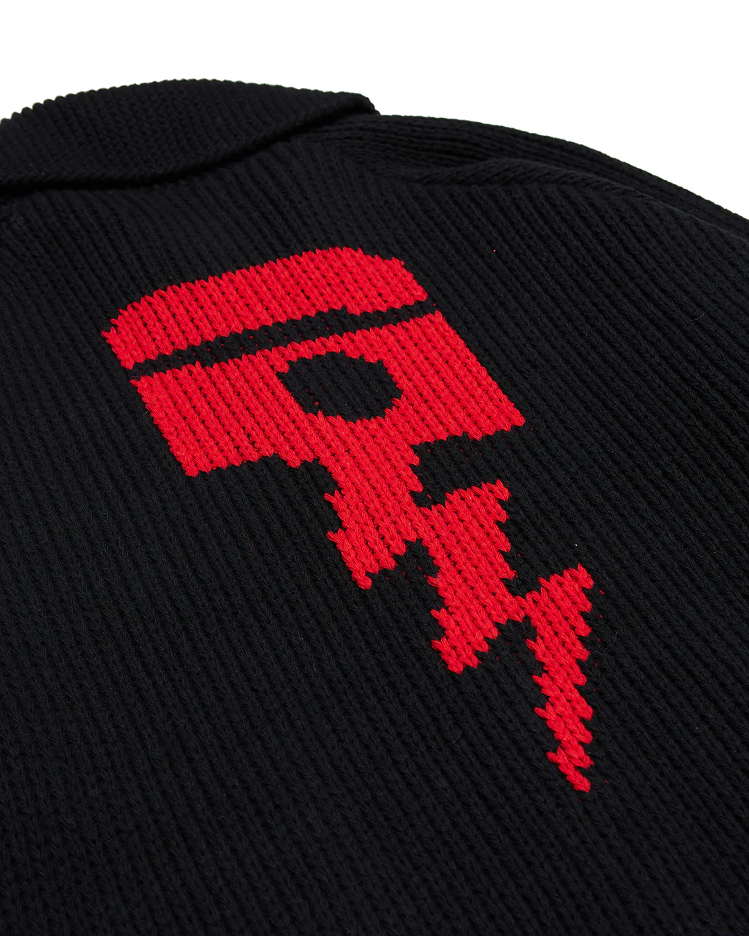 Piston Shawl Cardigan - Black - Image 7