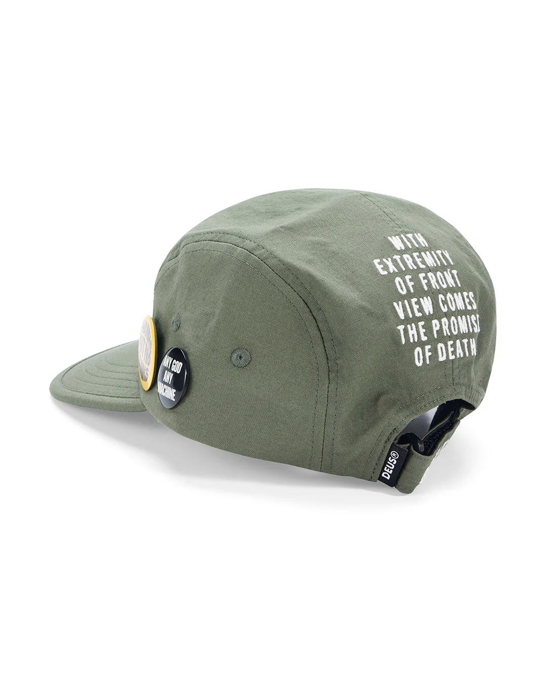 Power 5 Panel Cap - Pine Green - Image 2