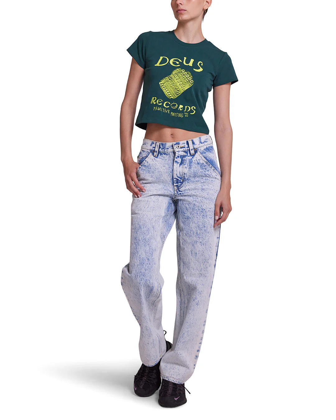 Primal Baby Tee - Work Green - Image 3