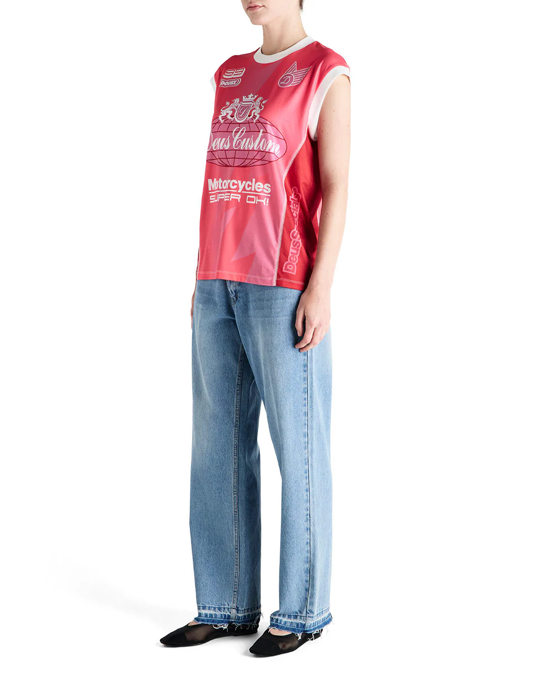 Project Mayhem Moto Tank - Cherry - Image 5