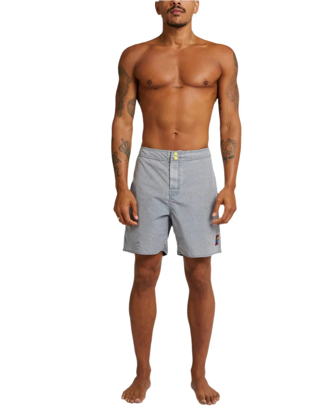 Pulse Acid Boardshort - Light Grey - Image 5