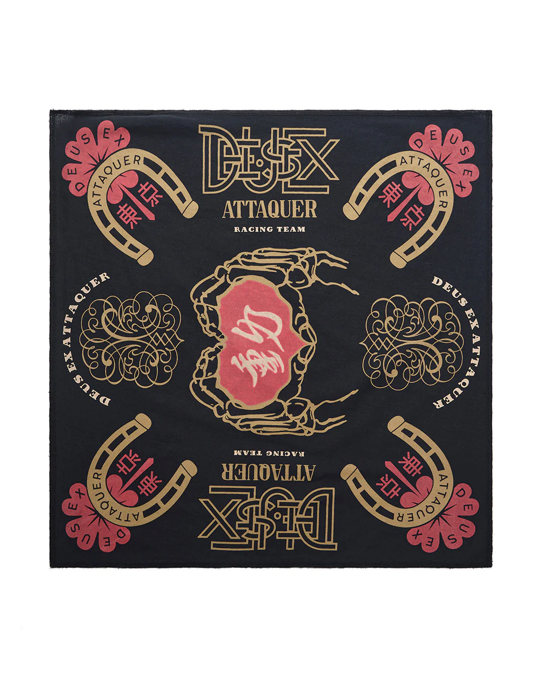 Deus Ex Attaquer Puncture Bandana - Black Beauty - Image 3