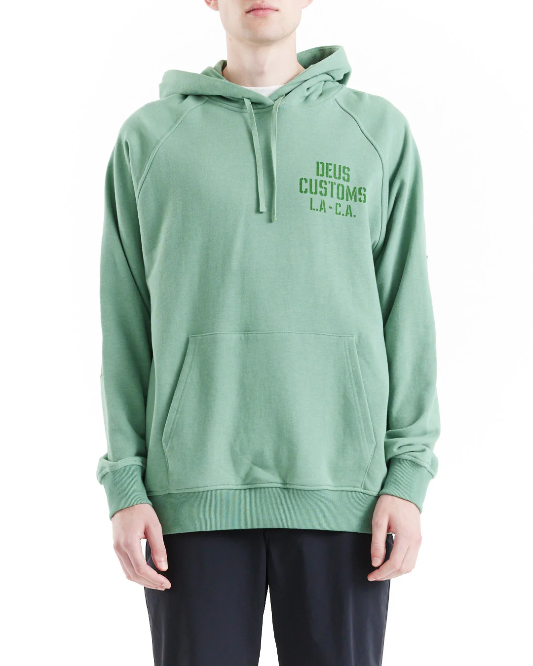 Quay Hoodie - Shale Green