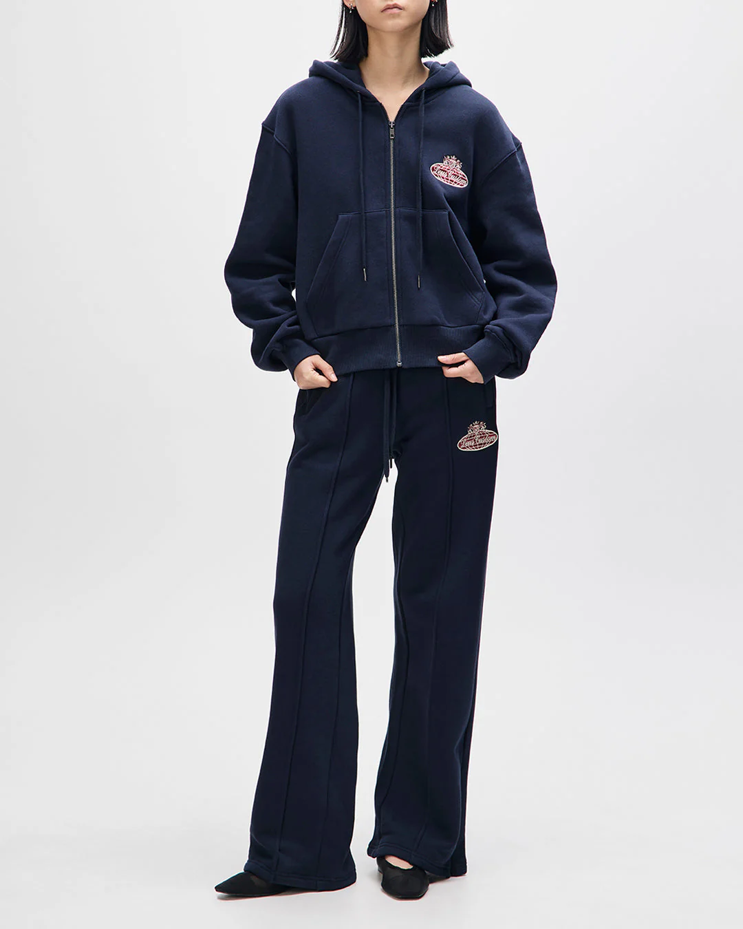 Queens Hoodie - Pageant Blue - Image 6