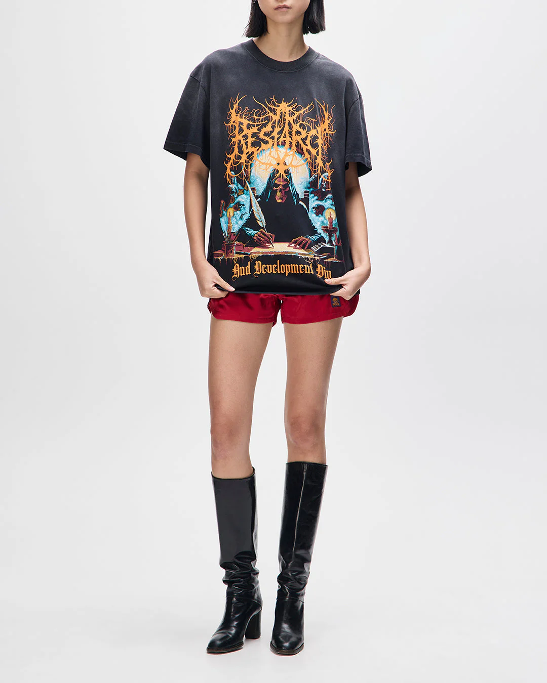 R&D Tee - Anthracite - Image 8