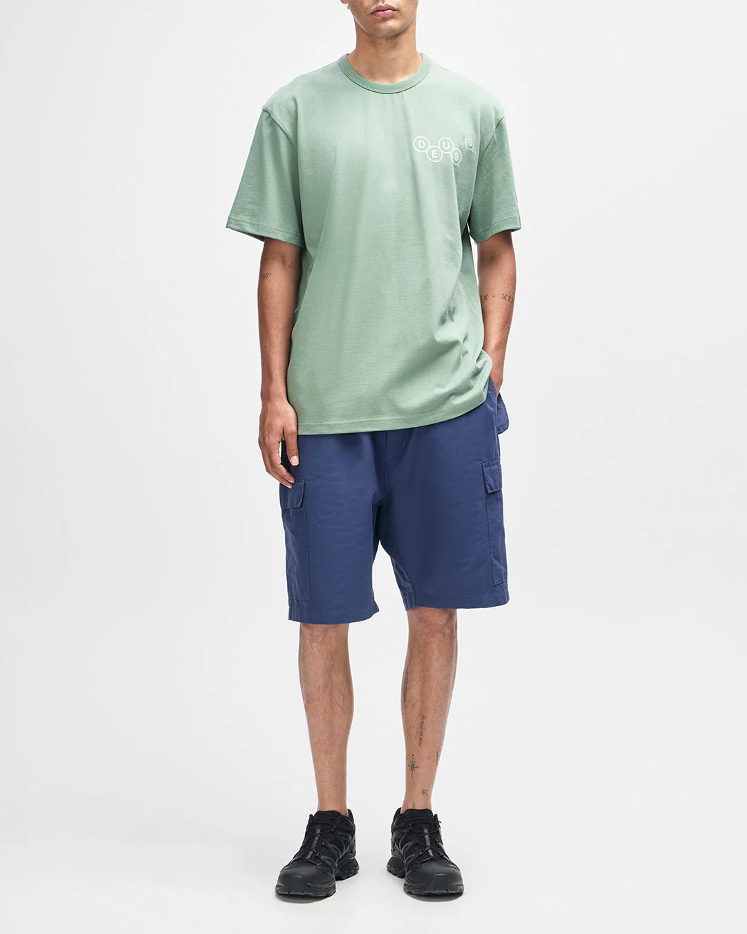 Remi Cargo Short - Mechanic Blue - Image 5