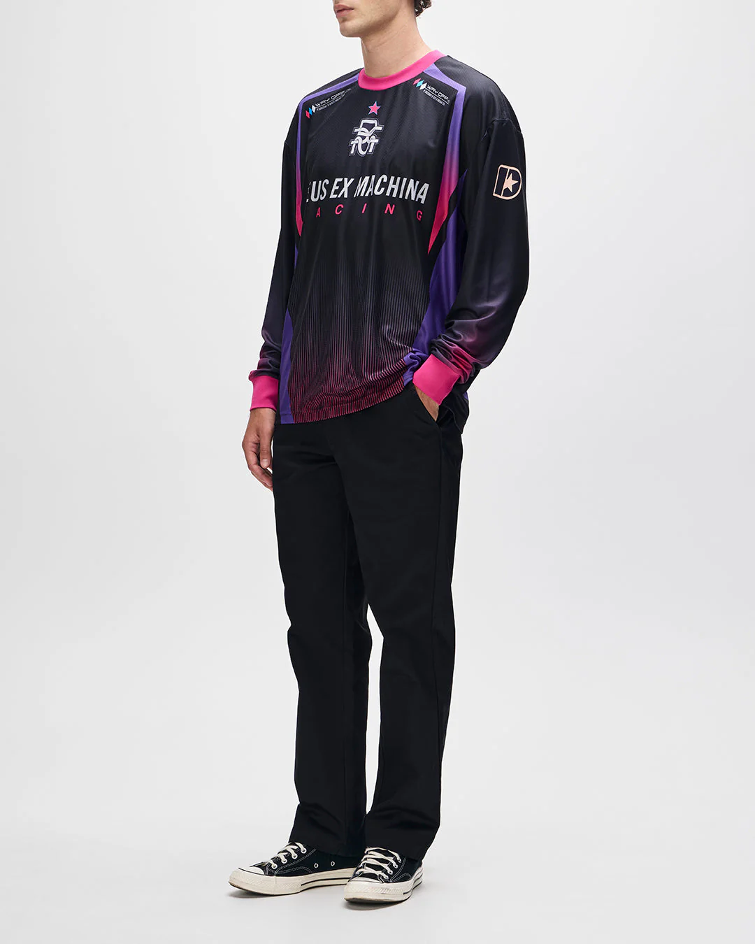 Renegade Moto Jersey - Black - Image 5