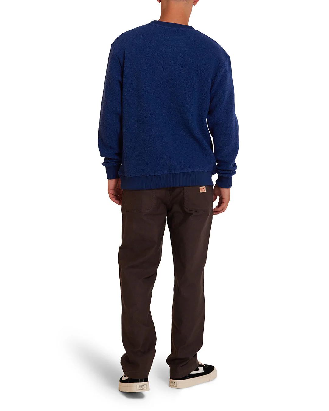 Reo Textured Fleece - Blue - Image 5