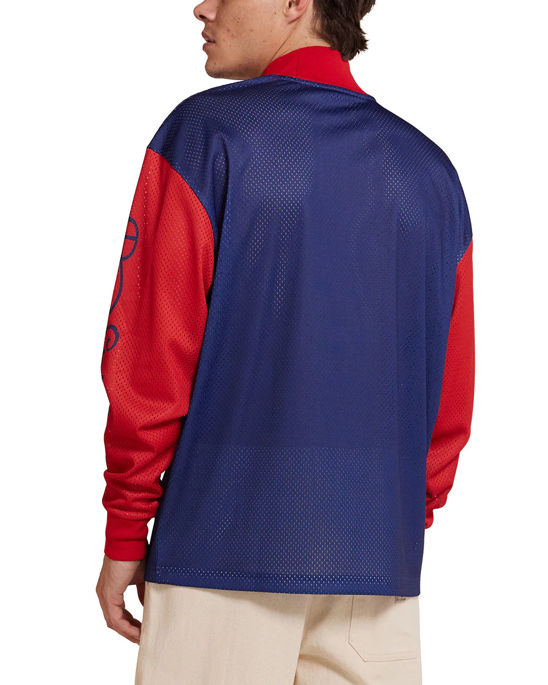 Replay Moto Jersey - Estate Blue - Image 2