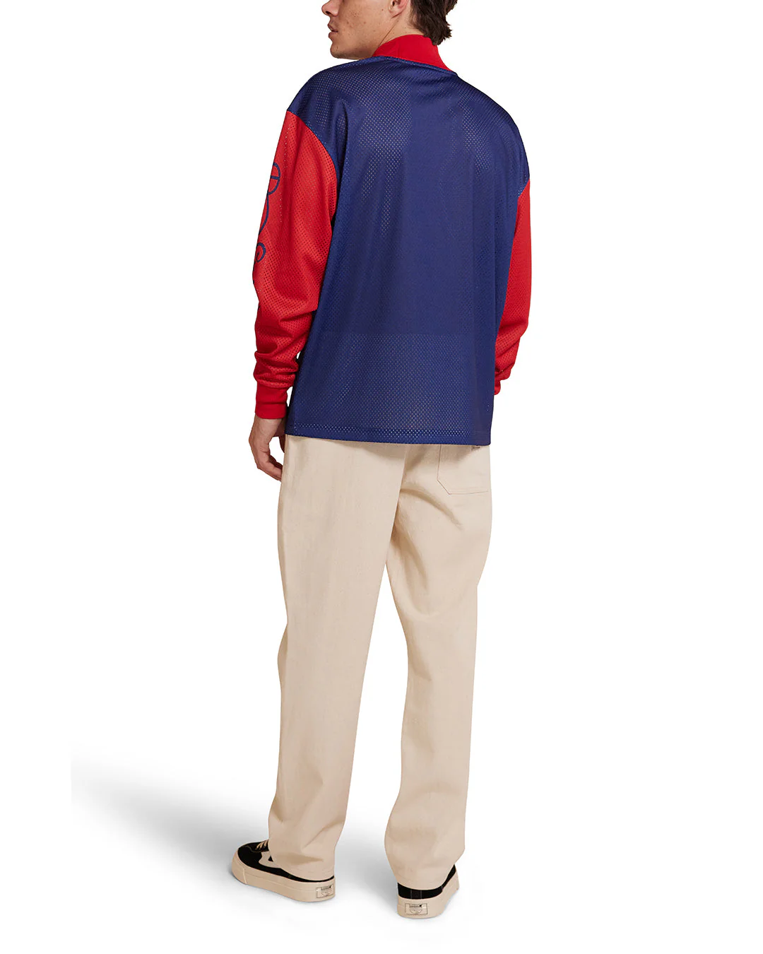 Replay Moto Jersey - Estate Blue - Image 5