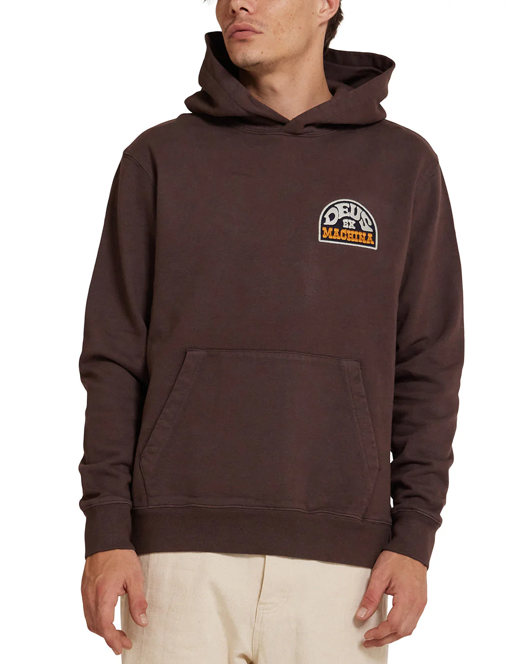 Riders Friend Hoodie - Choc Brown - Image 2