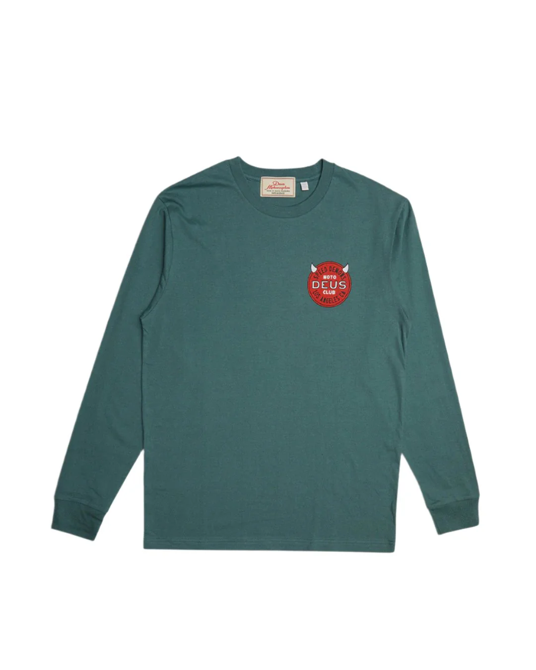 Riding Hot Long Sleeve Tee - Work Green - Image 4
