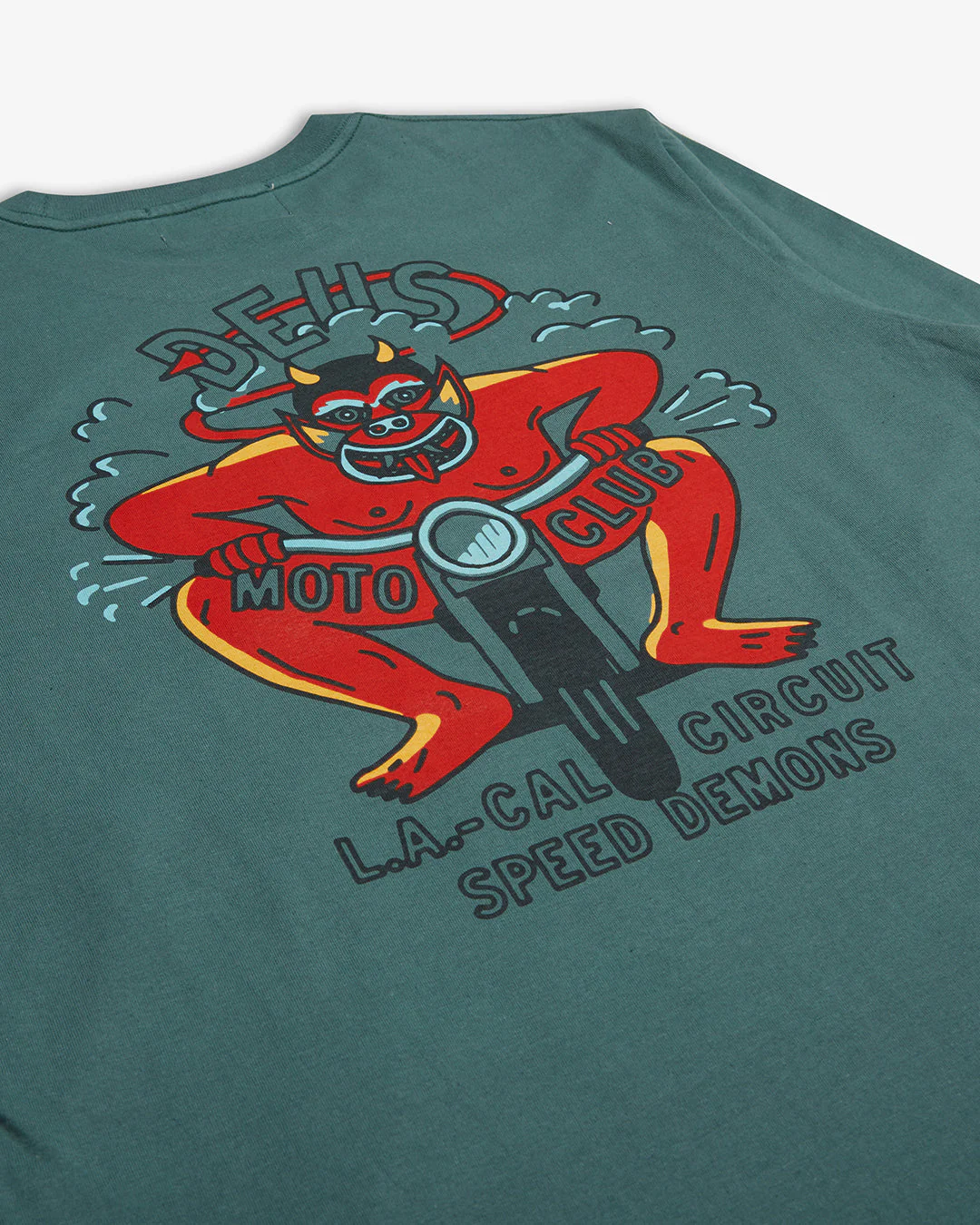 Riding Hot Long Sleeve Tee - Work Green - Image 8