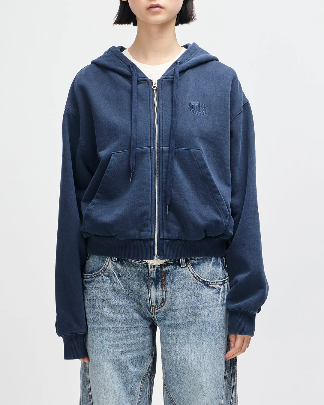 Riviera Hoodie - Indigo Snow