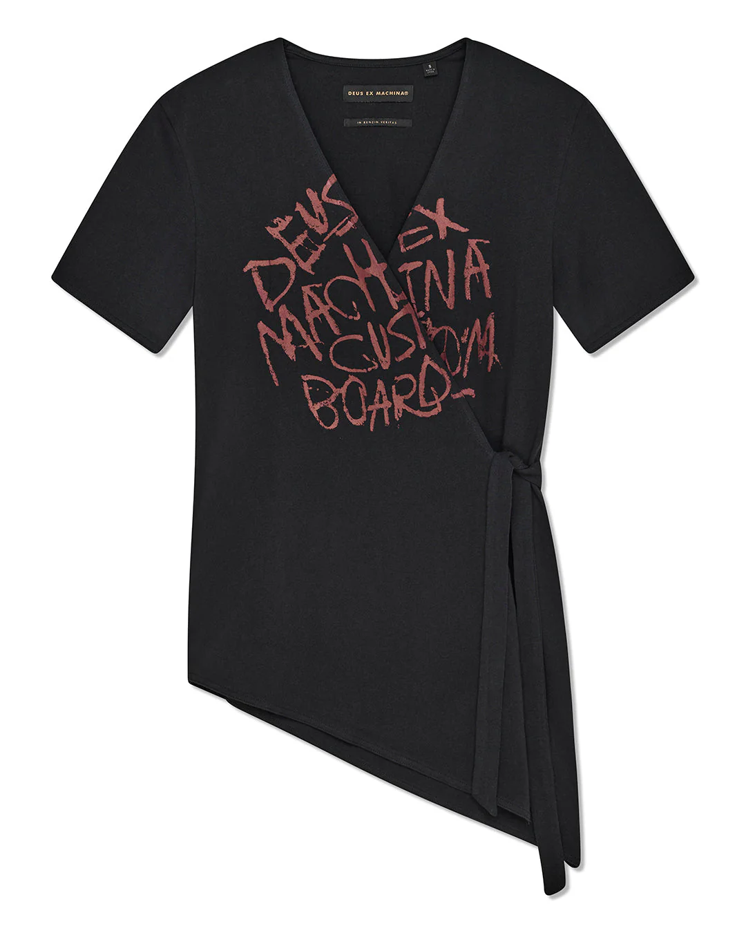 Rogue Wrap Tee - Black - Image 3