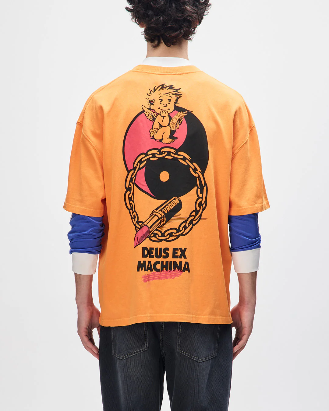 Roughneck Tee - Persimmon Orange - Image 2
