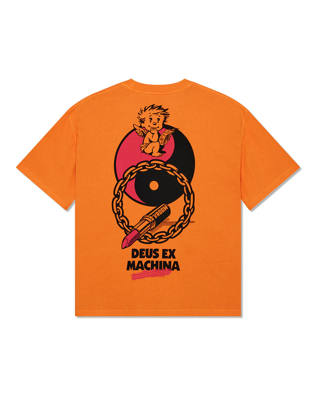 Roughneck Tee - Persimmon Orange - Image 7