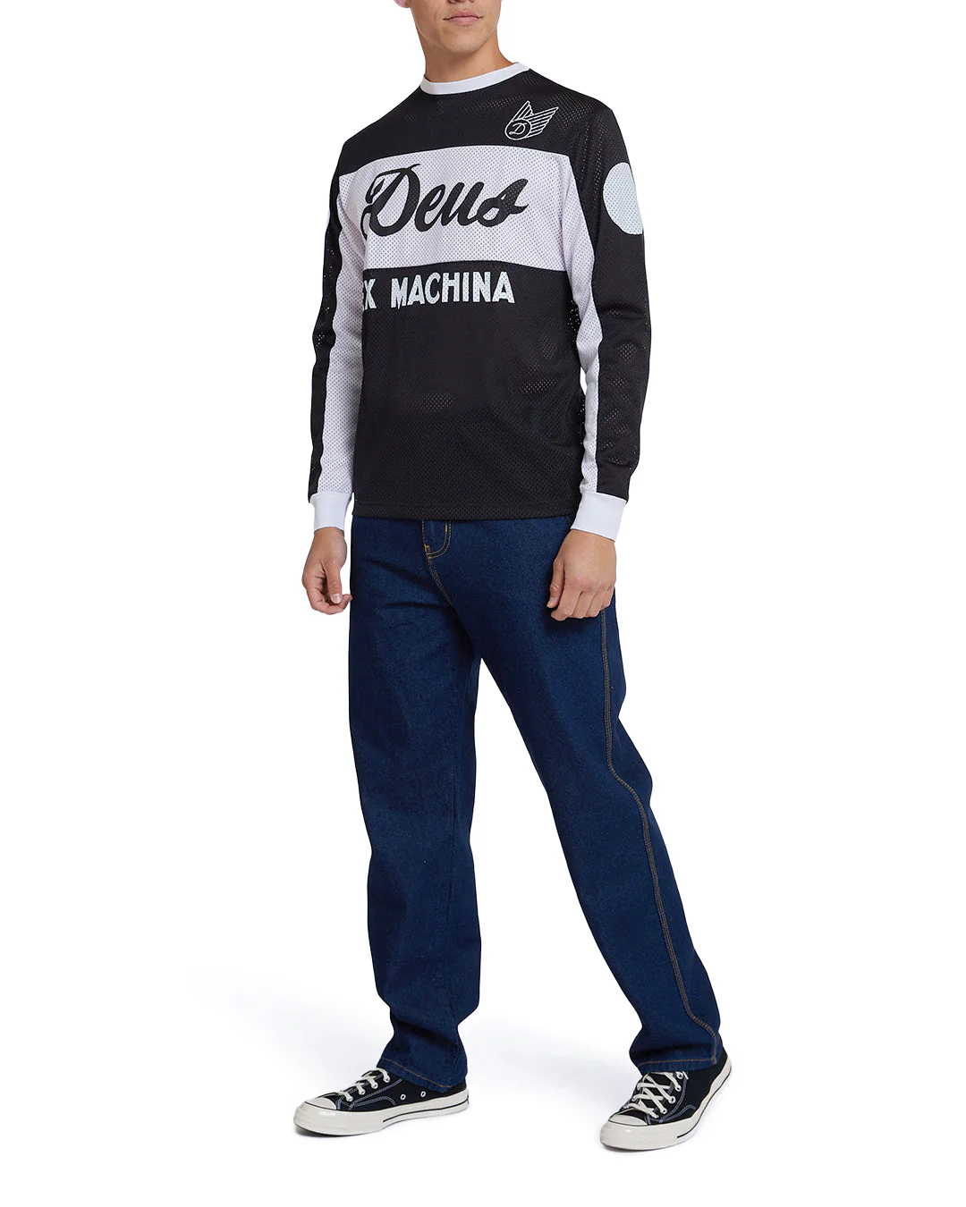 Saber Moto Jersey - Black - Image 6