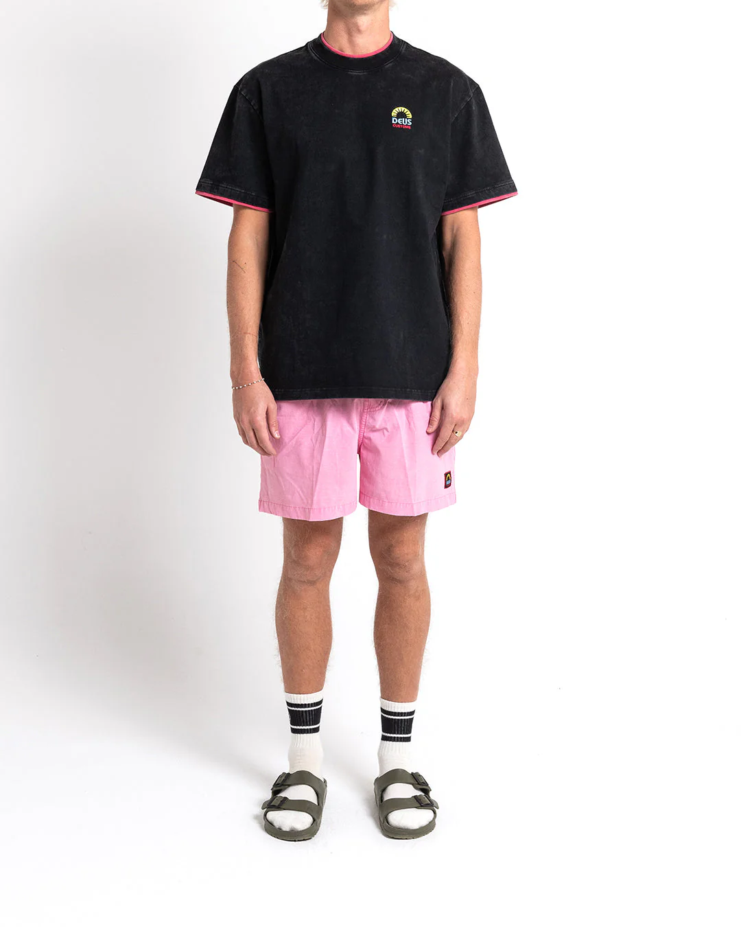Sandbar Acid Short (Mesh) - Raspberry - Image 4