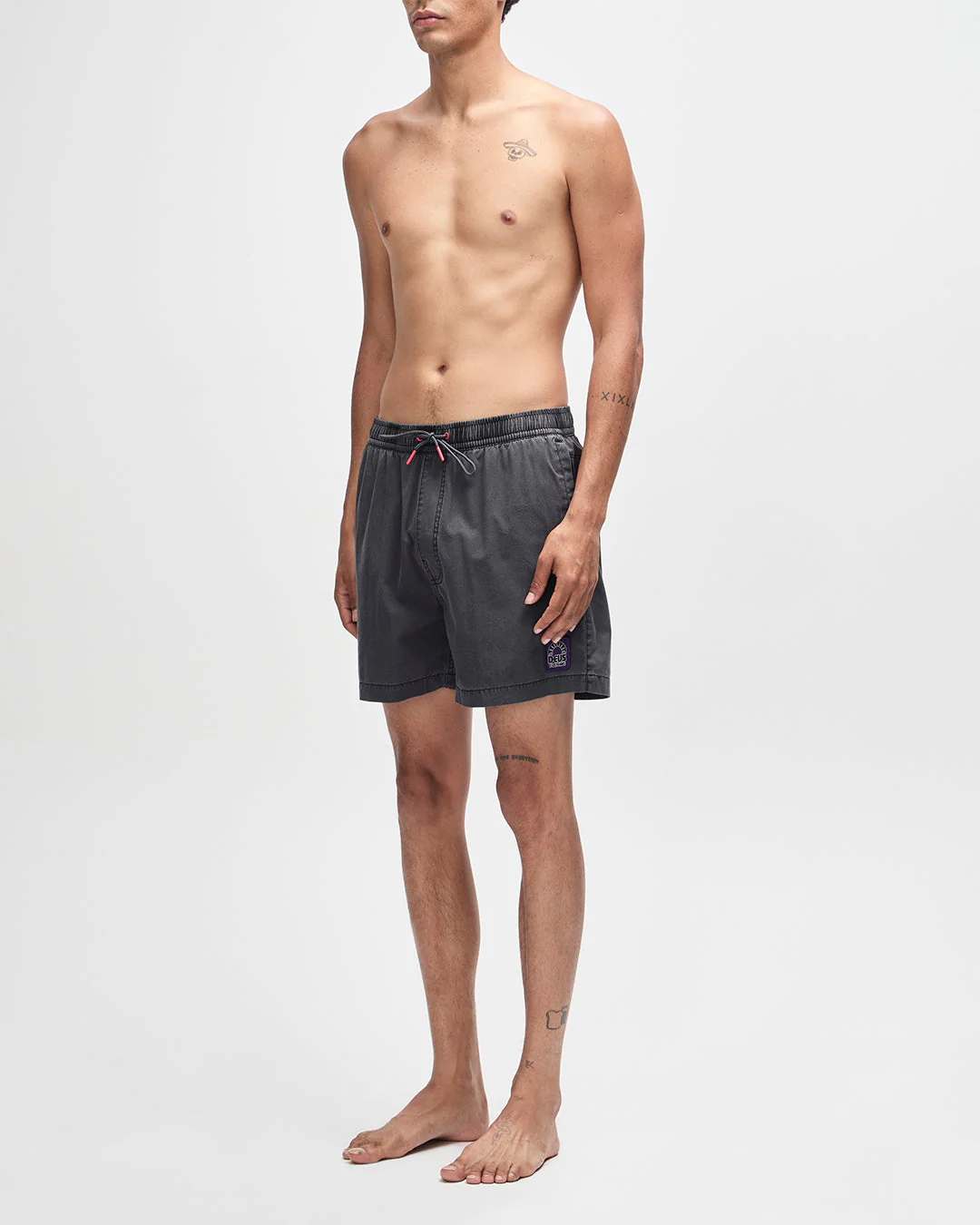 Sandbar Garment Dyed Short - Anthracite - Image 9