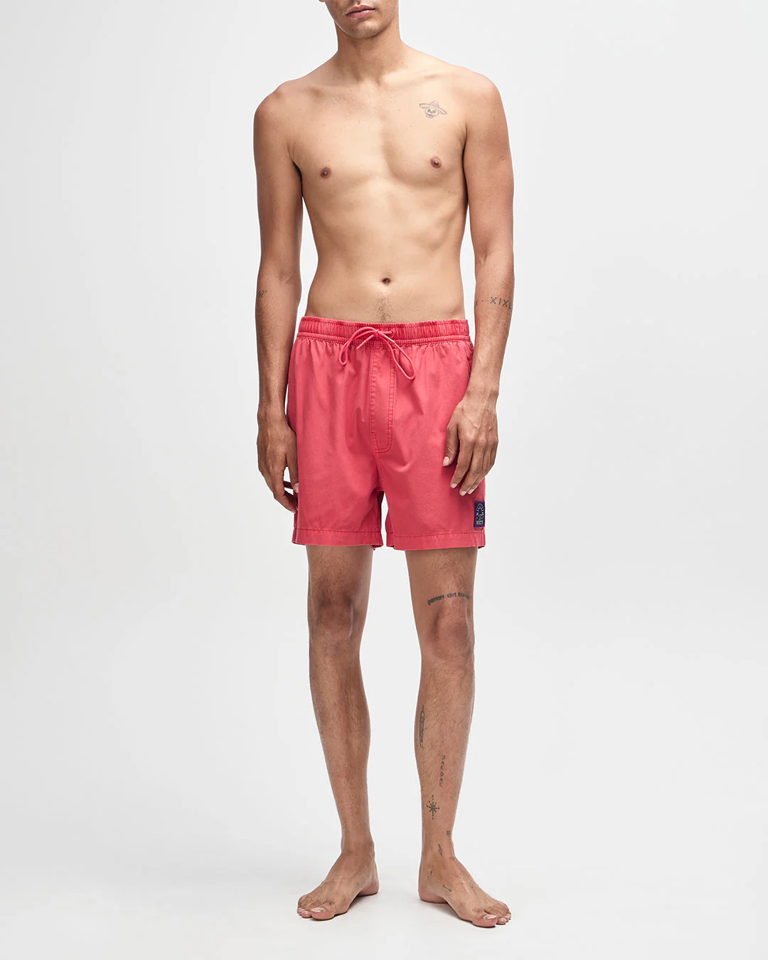 Sandbar Garment Dyed Short - Melon Red - Image 5