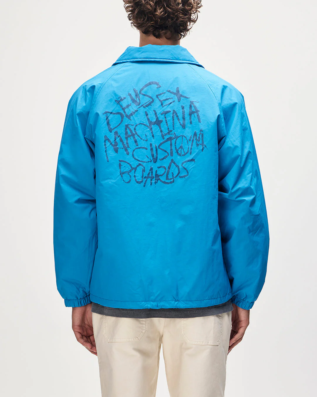 Scrawler Coach Jacket - Wave Ride Blue - Image 2