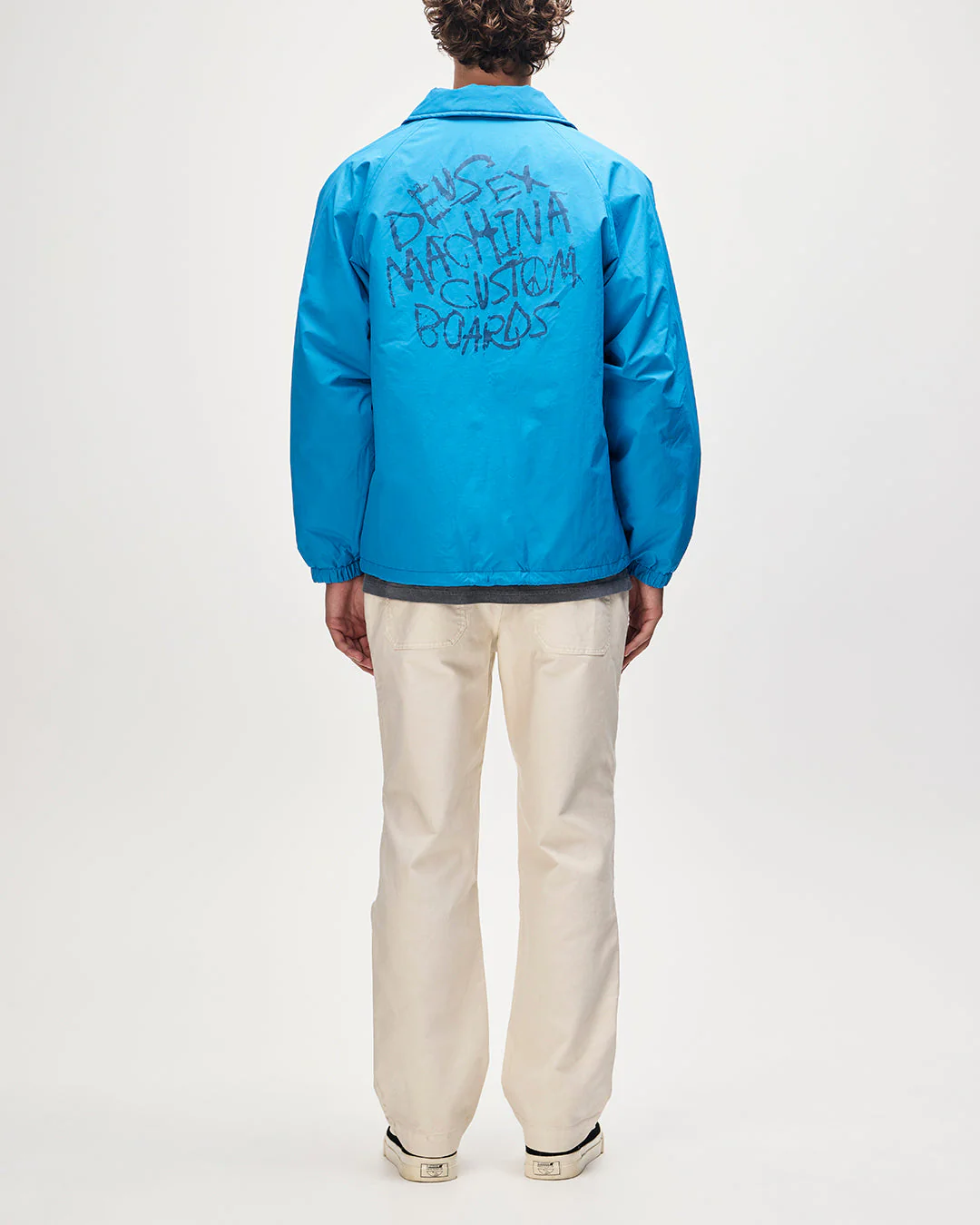 Scrawler Coach Jacket - Wave Ride Blue - Image 4
