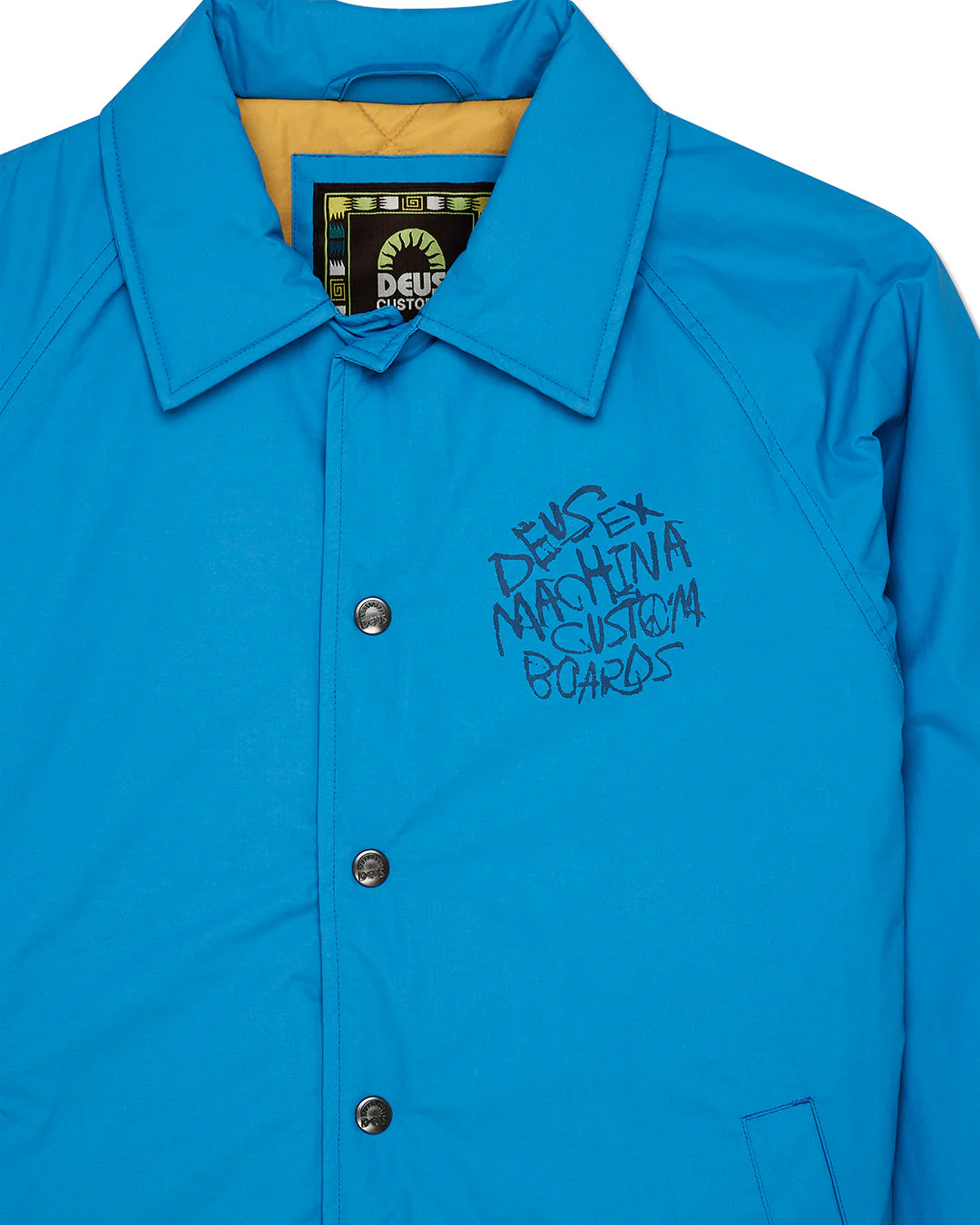Scrawler Coach Jacket - Wave Ride Blue - Image 7