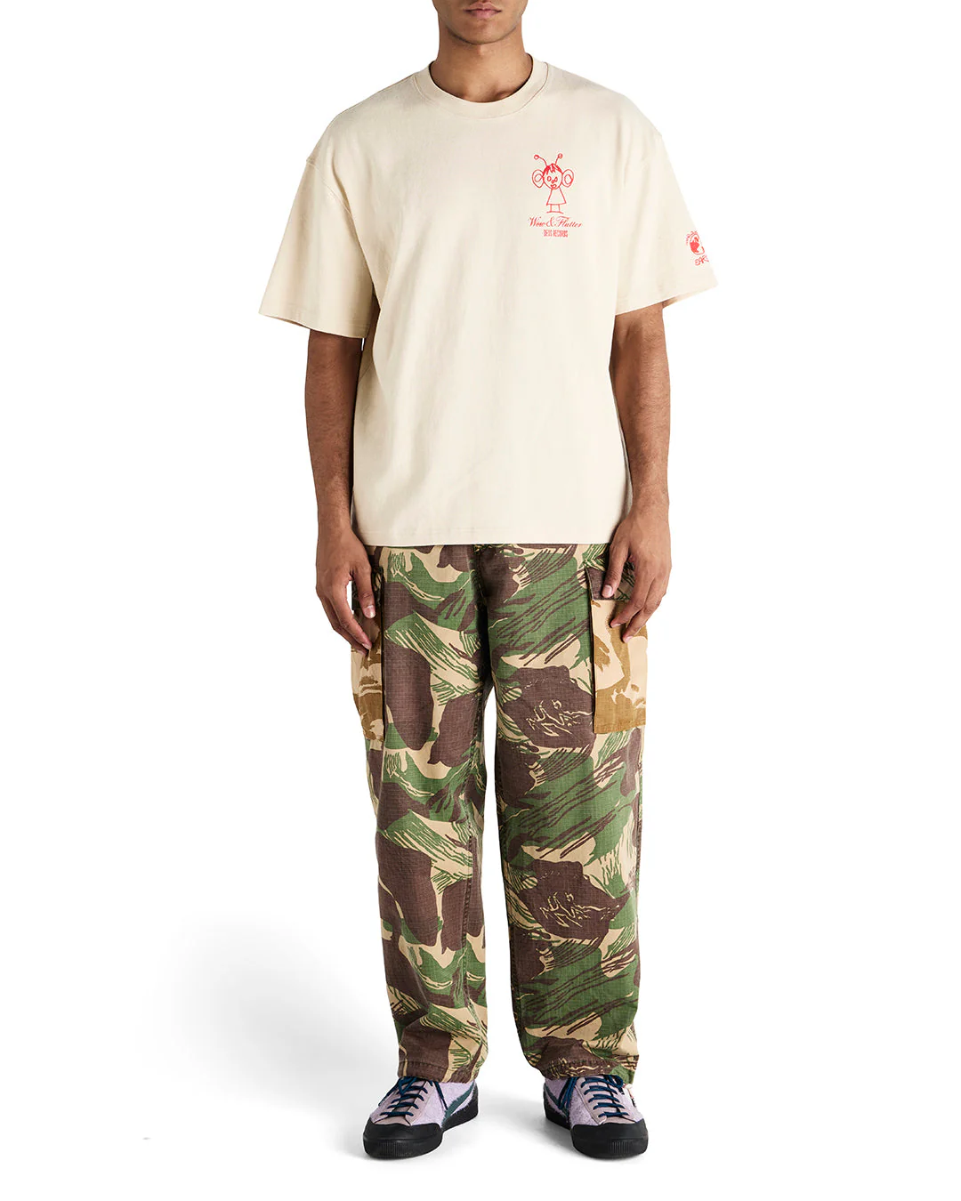 Sensory Overload Tee - Pebble White - Image 3