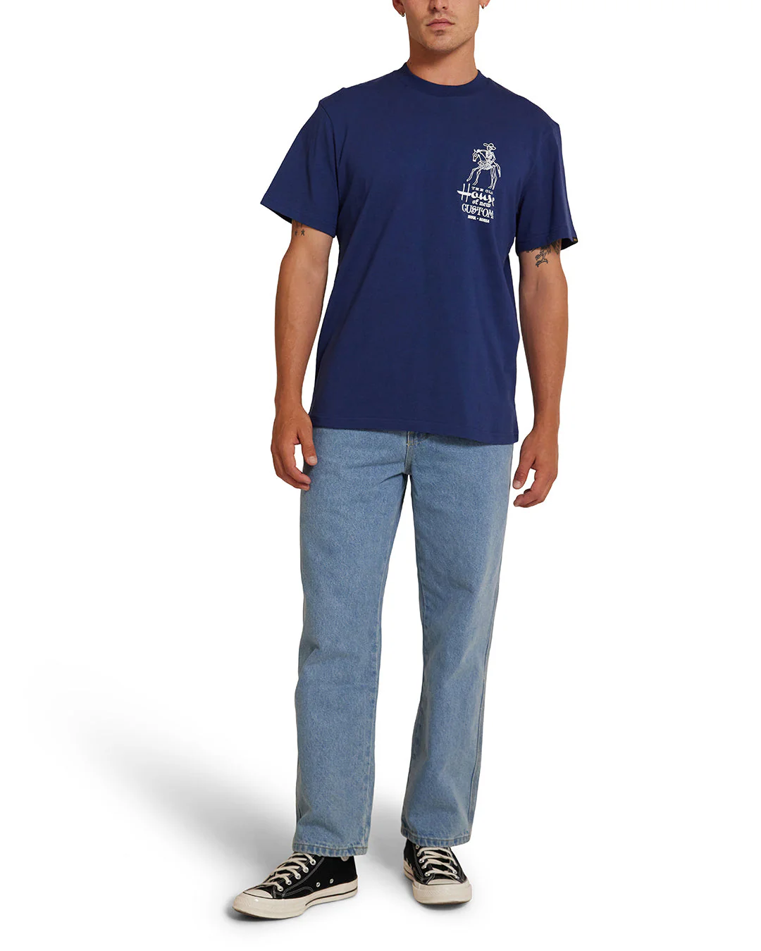 Seoul Address Tee - Mechanic Blue - Image 3