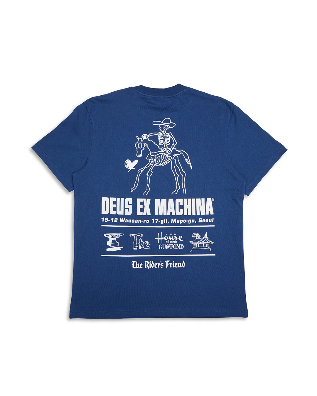 Seoul Address Tee - Mechanic Blue - Image 6