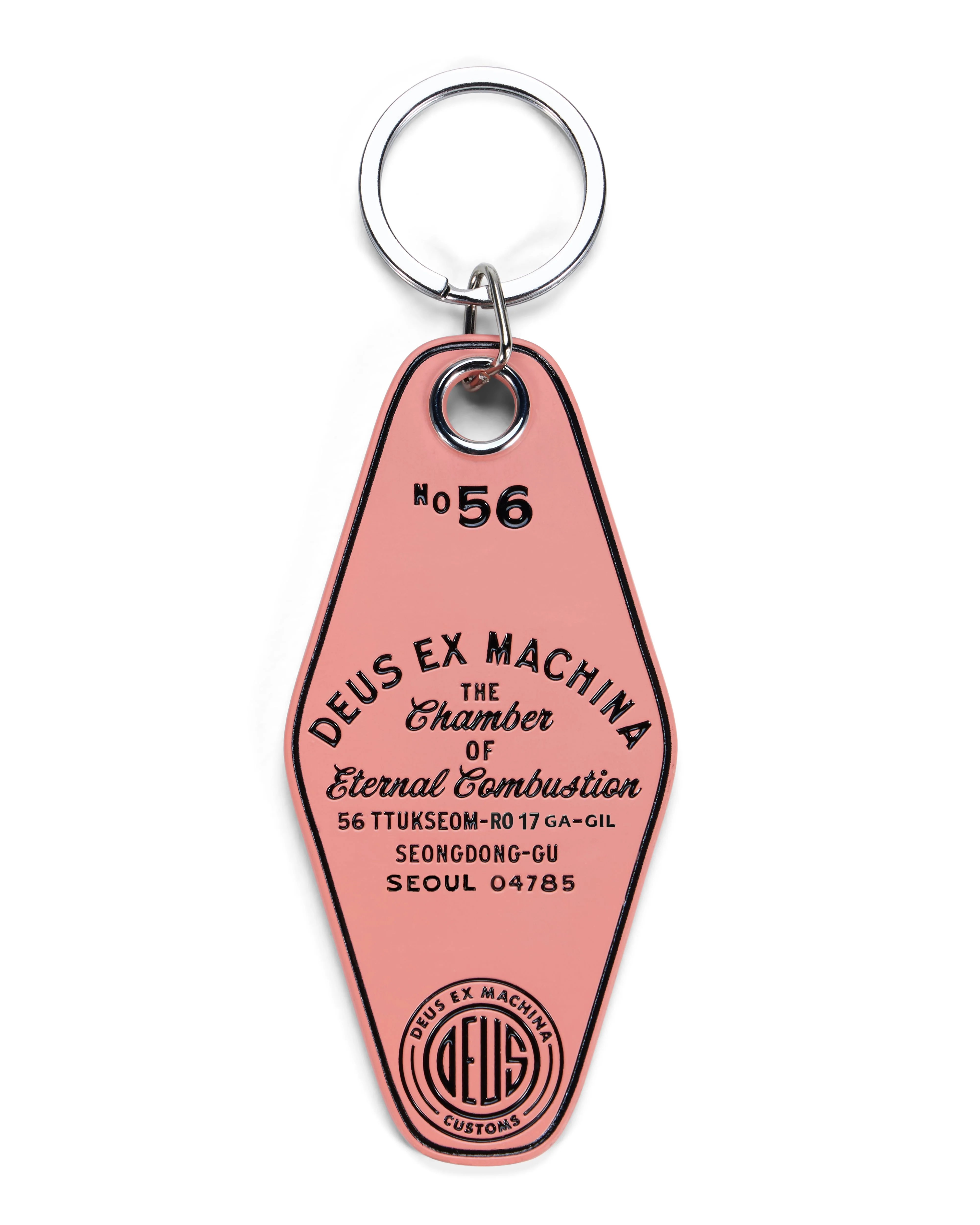 Seoul Key Tag - Lobster Bisque Pink
