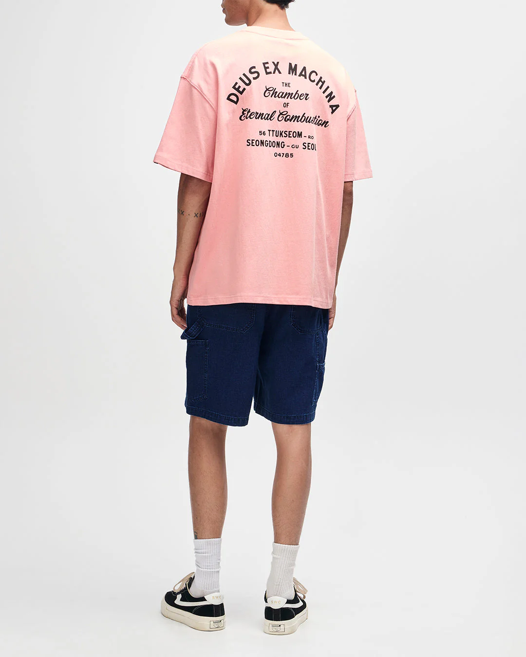 Seoul Sign Tee - Lobster Bisque Pink - Image 7