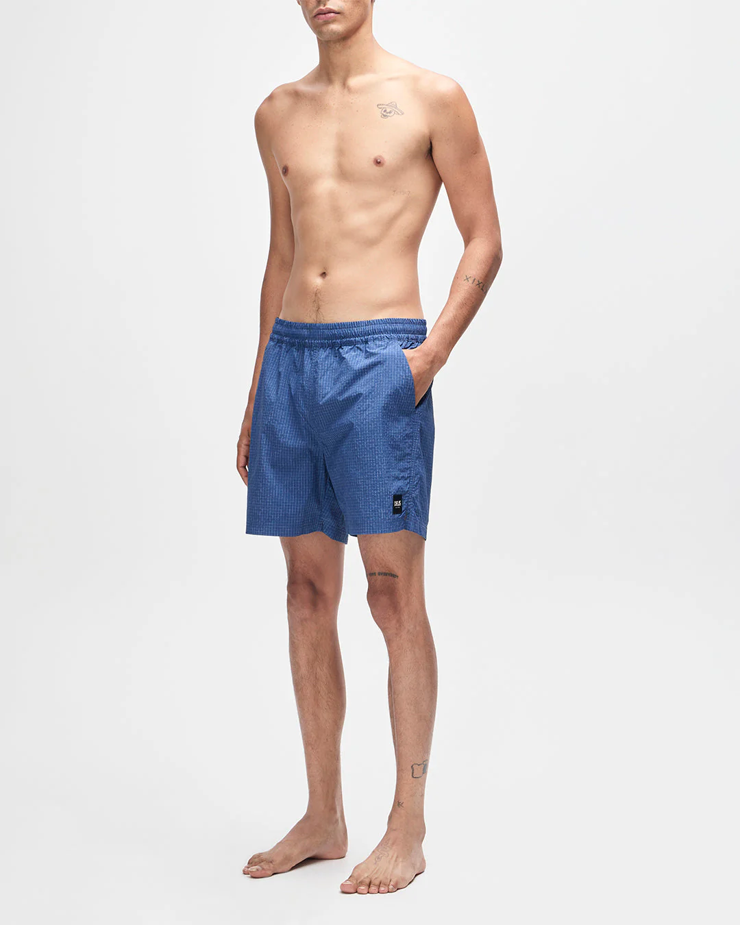 Service Mesh Swim Short - Mechanic Blue - Image 9