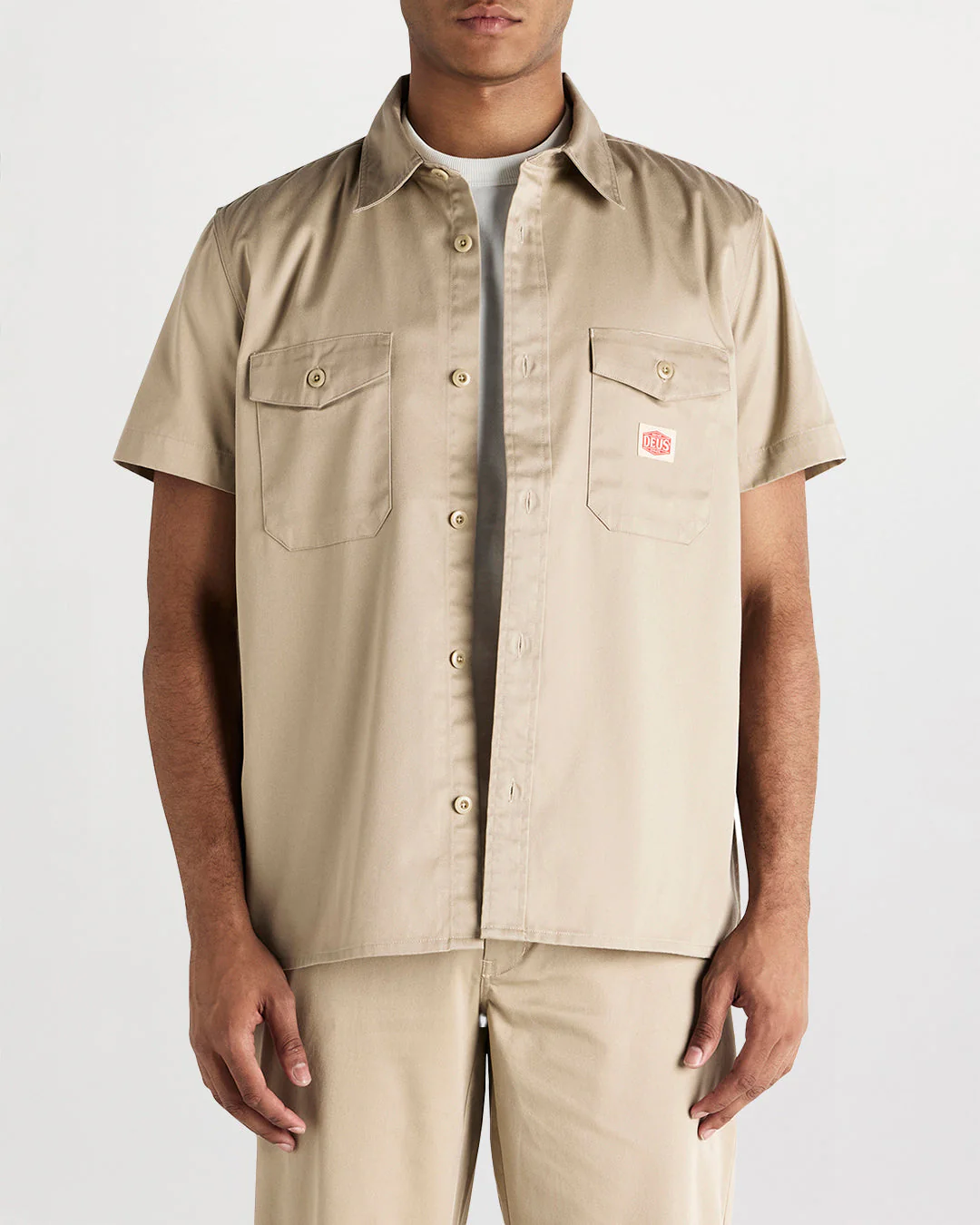 Service Ss Shirt - Khaki