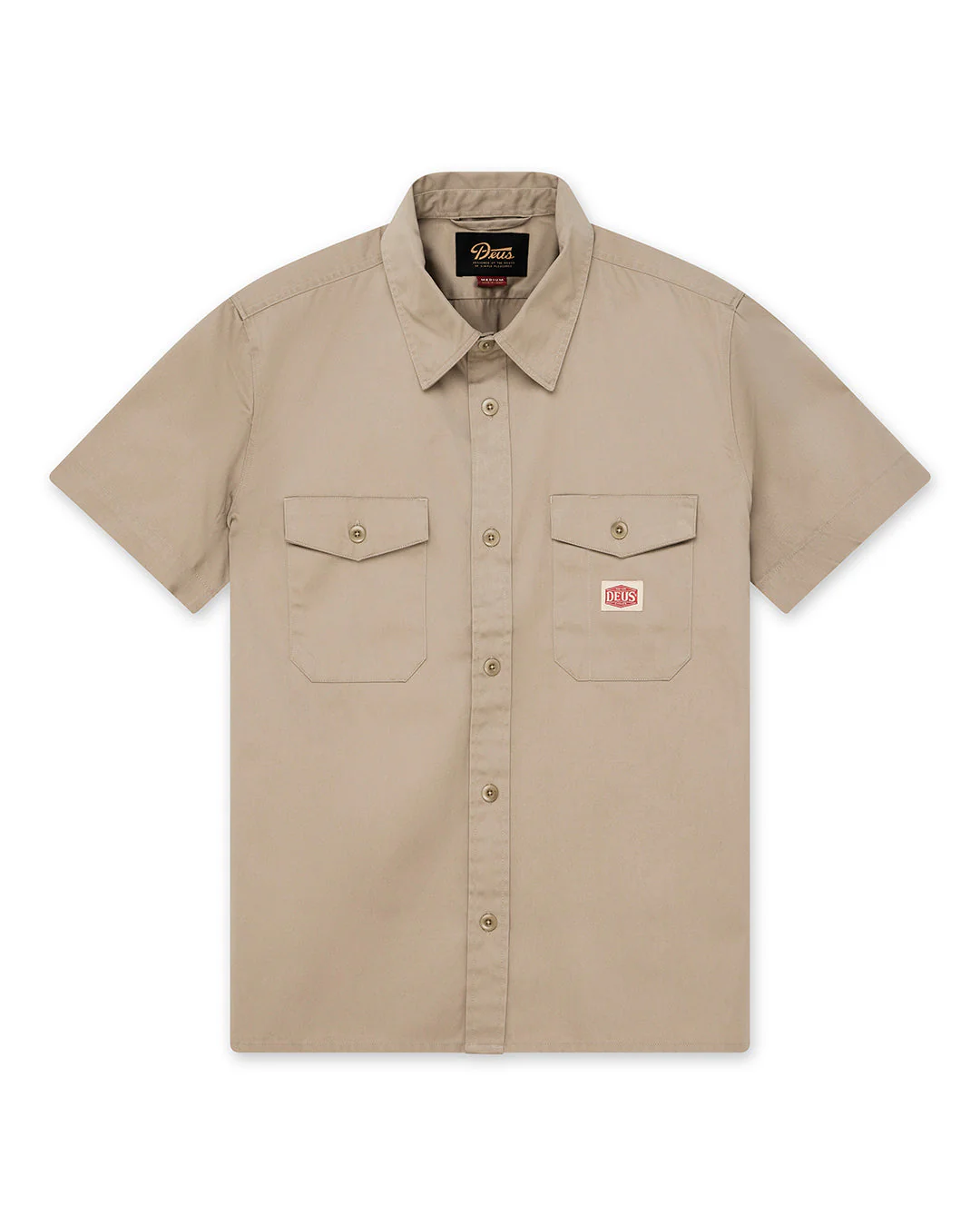 Service Ss Shirt - Khaki - Image 3