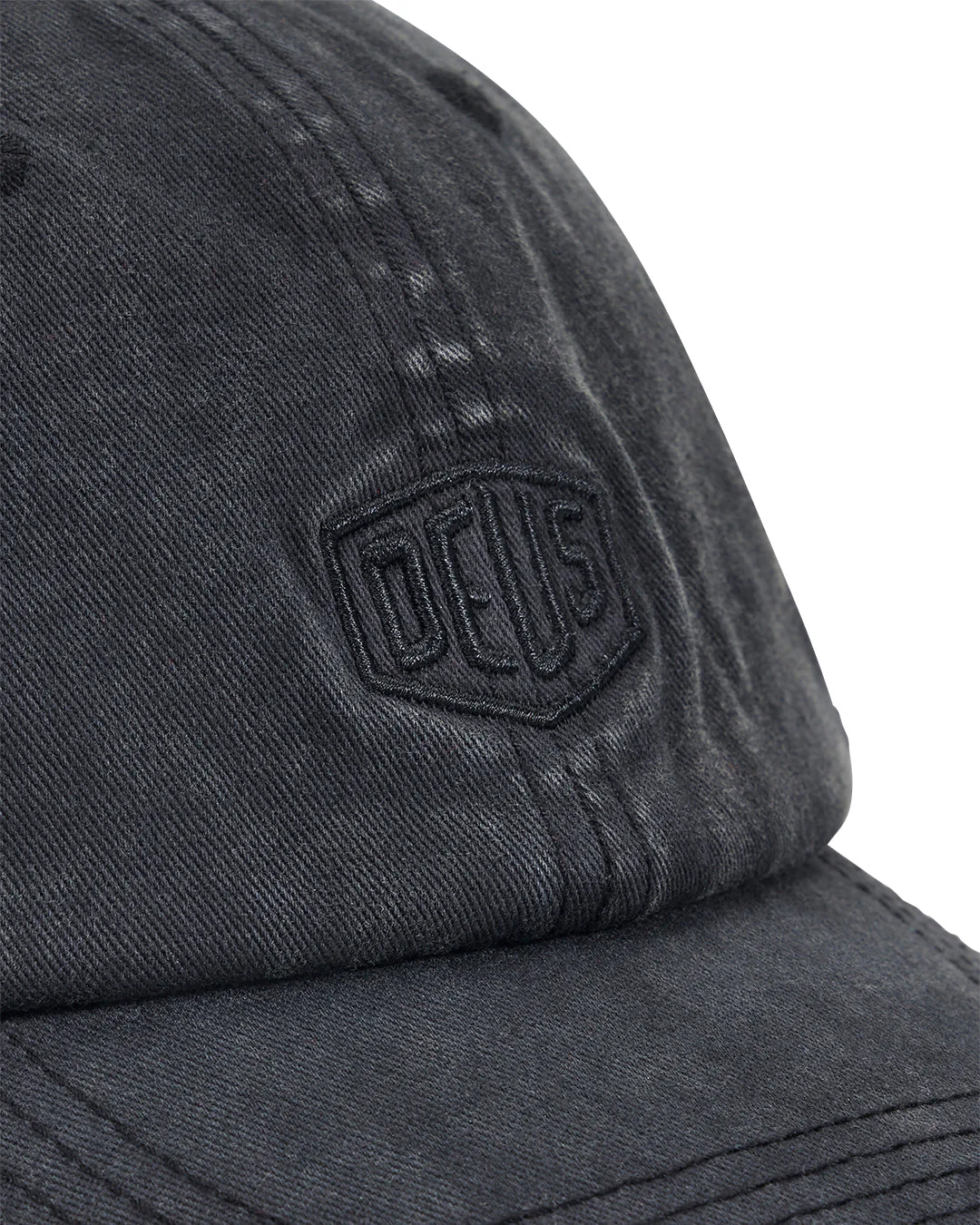 Shield Garment Dyed Dad Cap - Black - Image 3