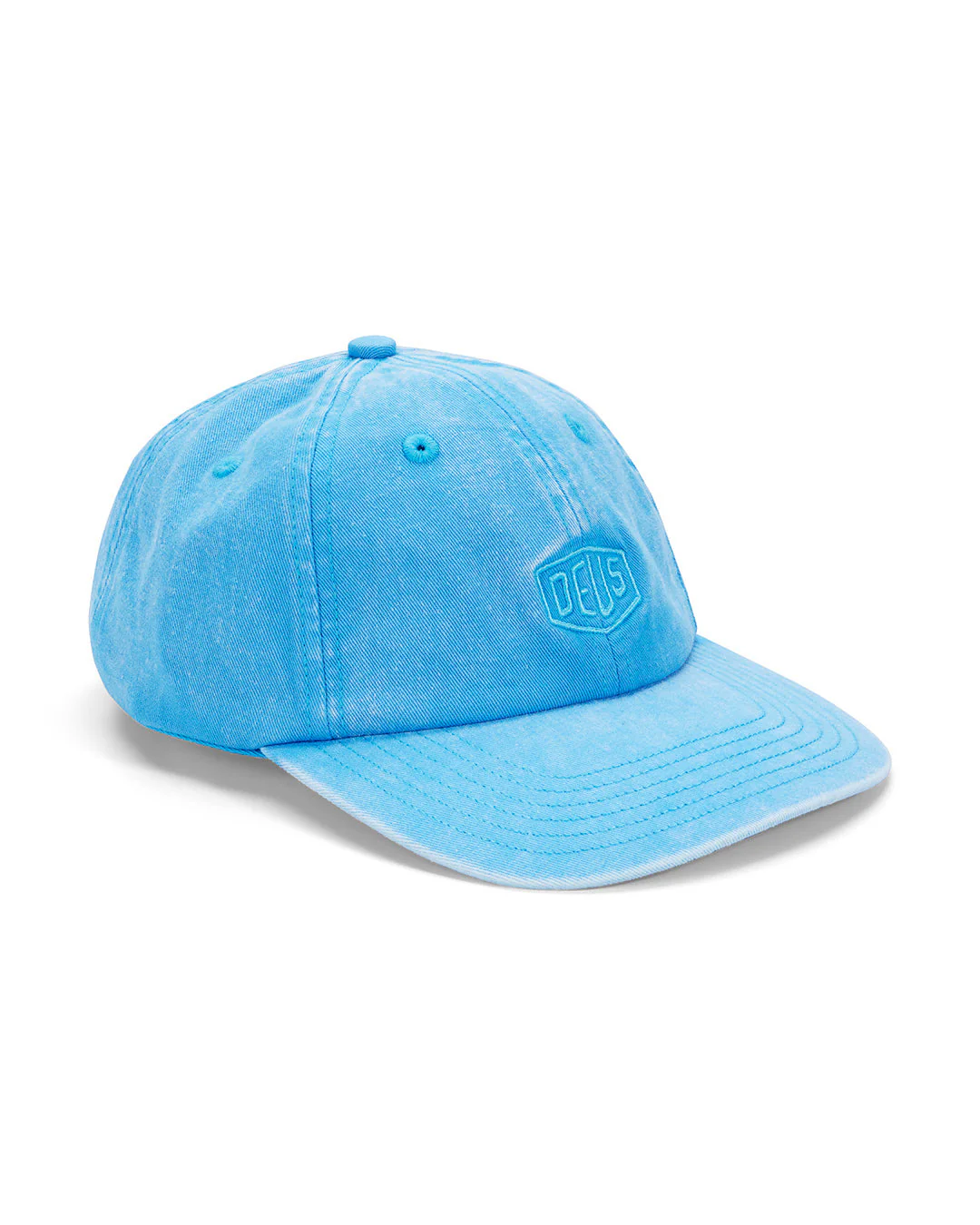 Shield Garment Dyed Dad Cap - Bonnie Blue