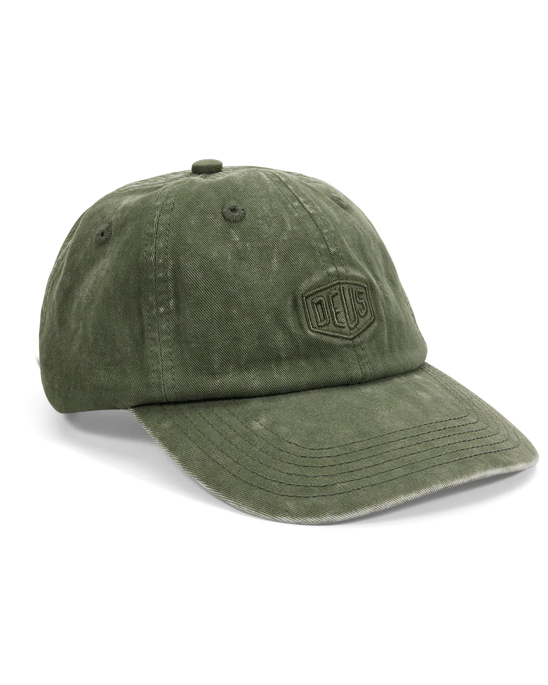 Shield Garment Dyed Dad Cap - Cypress Green