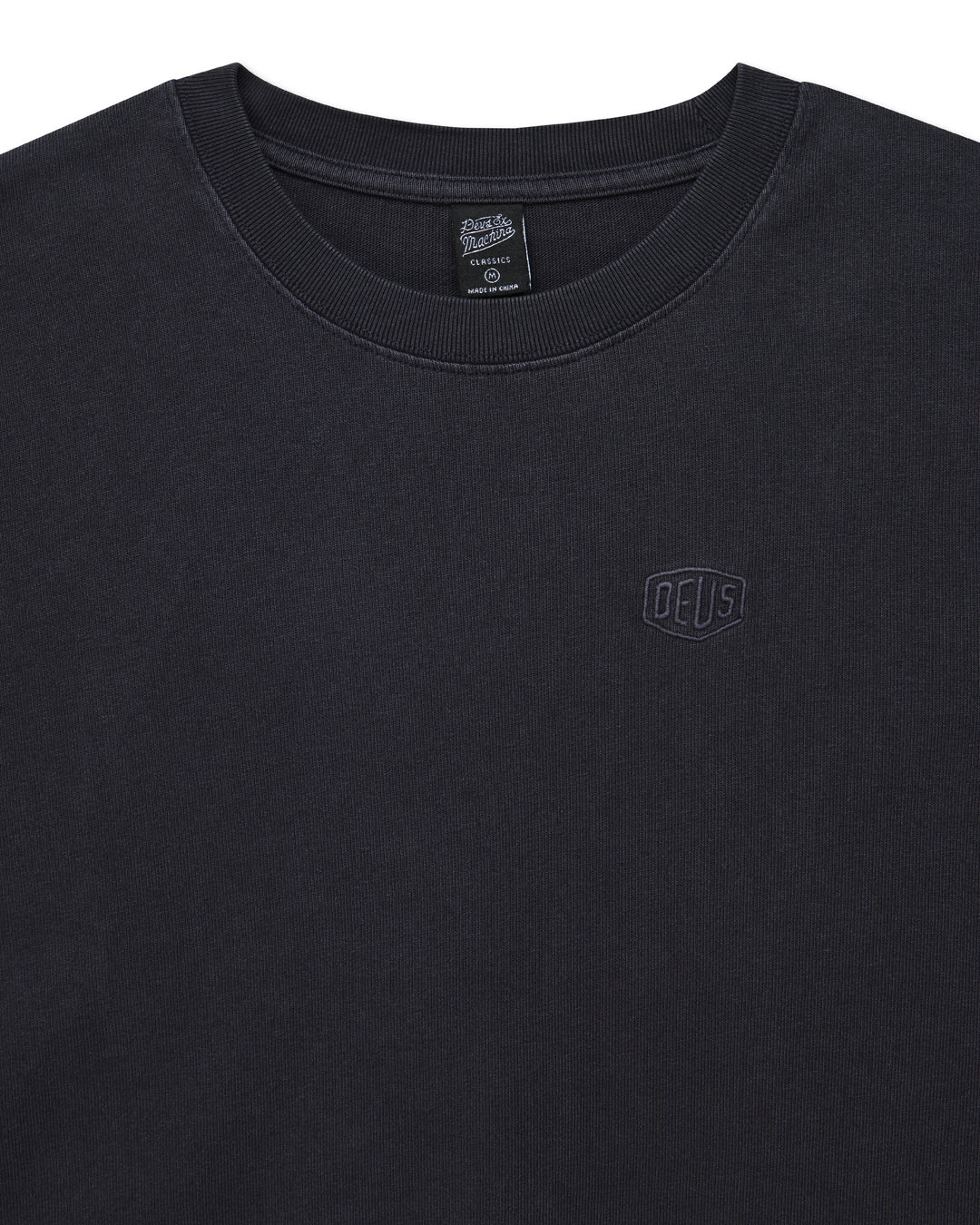 Shield Garment Dyed Tee - Black - Image 3